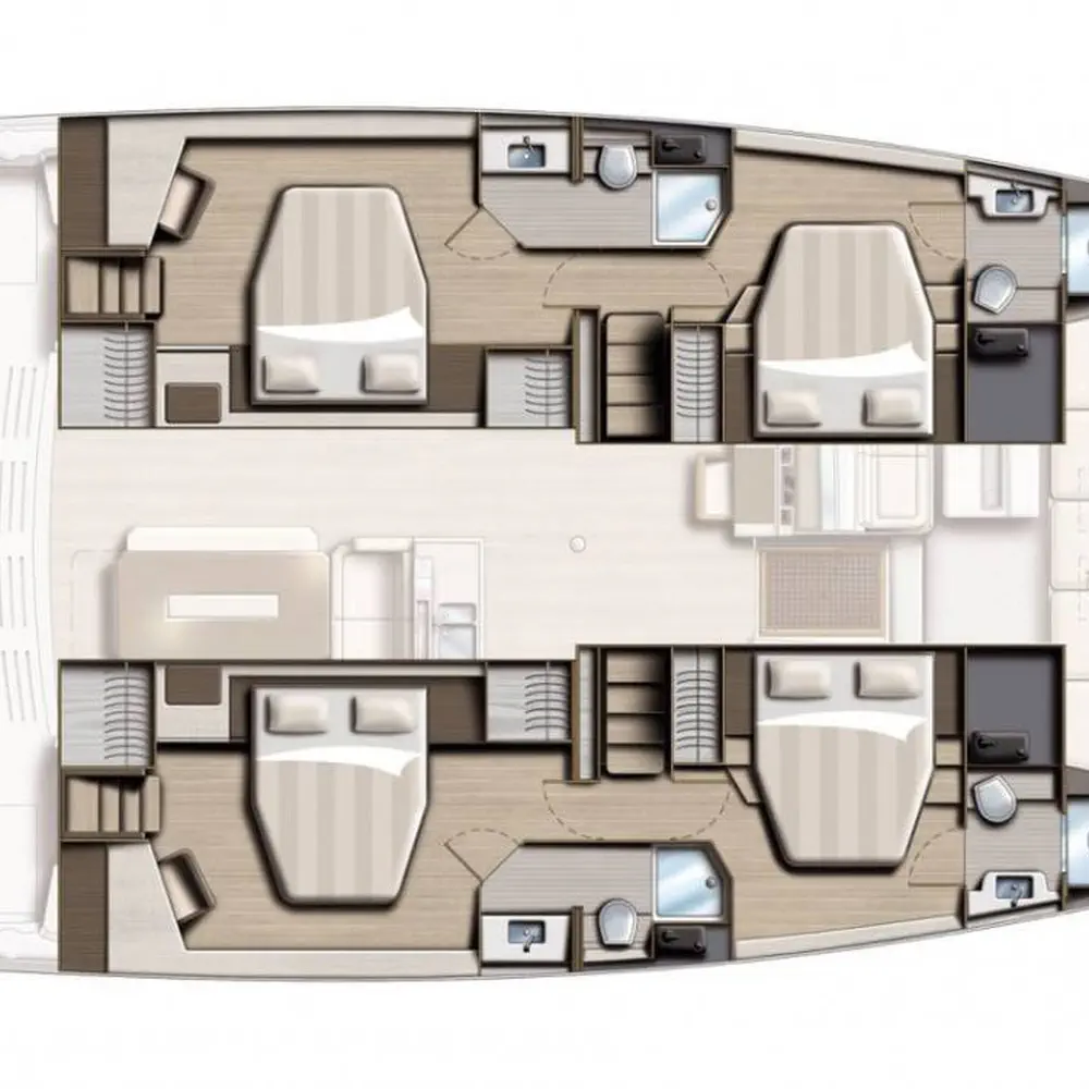 PRES- B48-21-I SKIPPERED (Skipper fee not included) 2