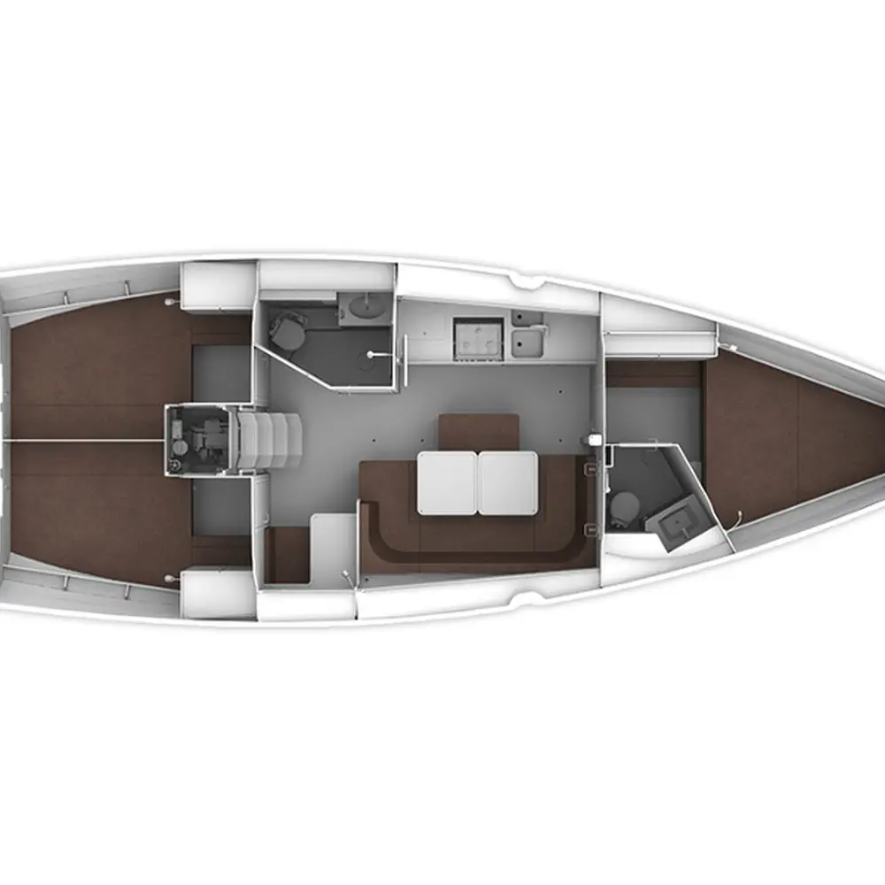 Bavaria cr 41 Marea with bow thruster 2
