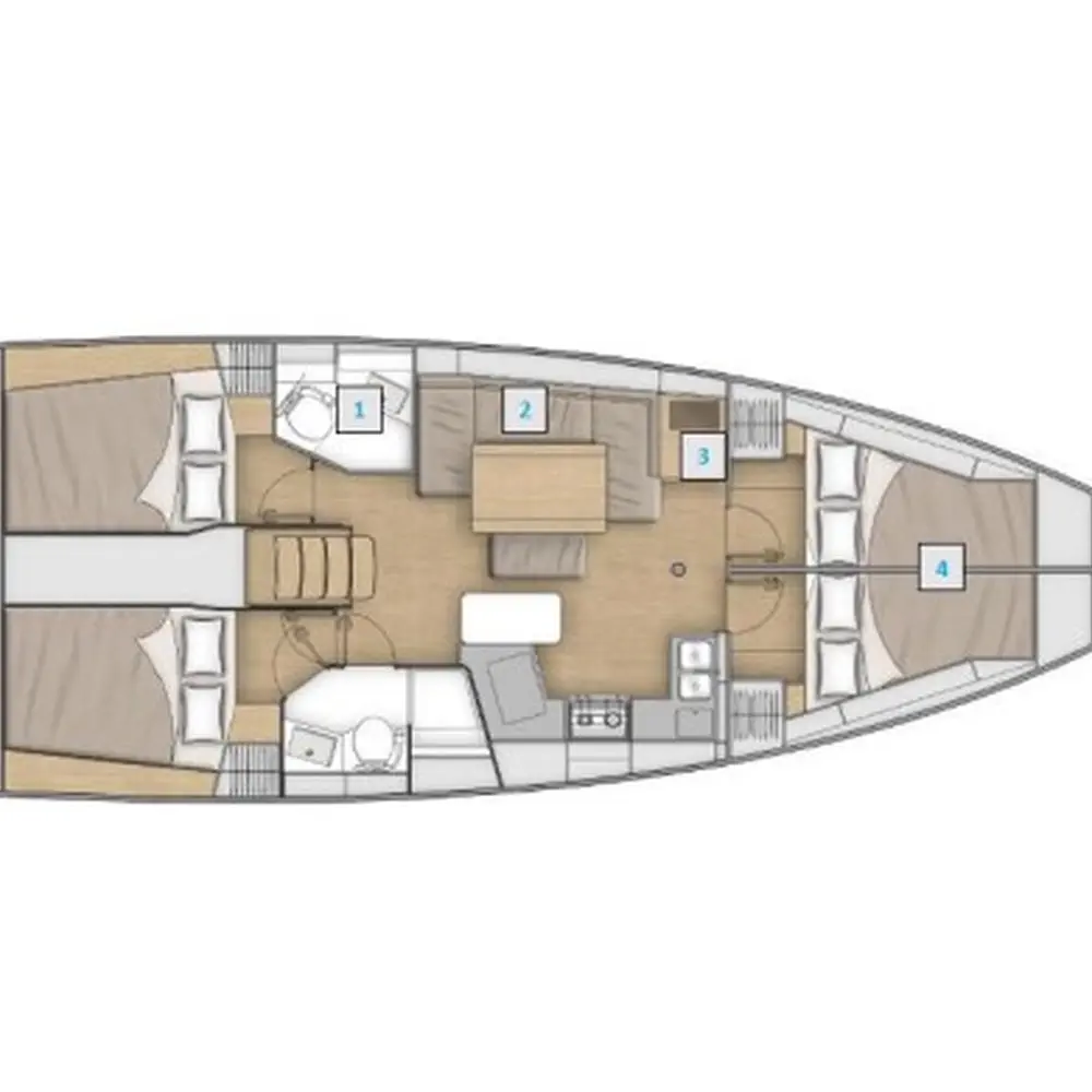 ALBATROSS (air condition, bowthruster, inox gangway) 6