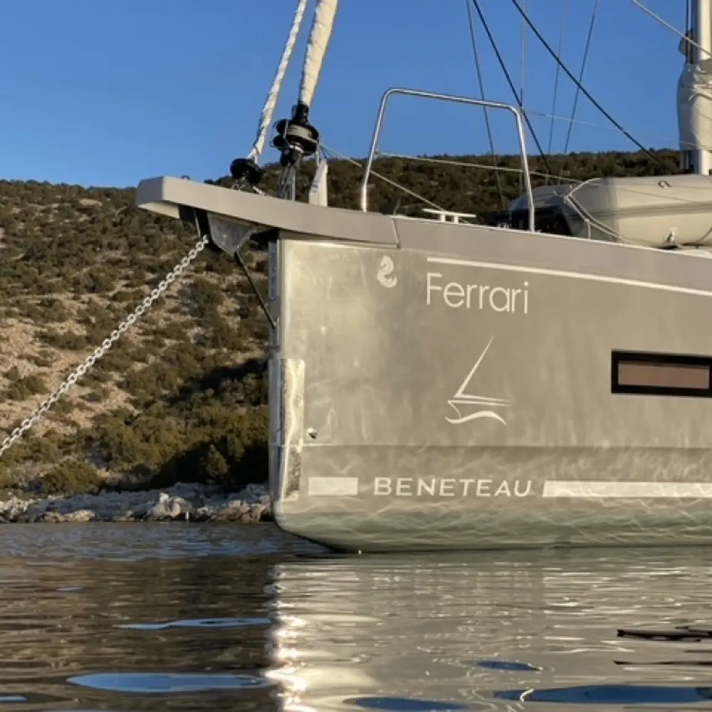 FERRARI (Premium Specs: air condition, pearl grey hull Electric WC, Inverter, Underwater lights) 1