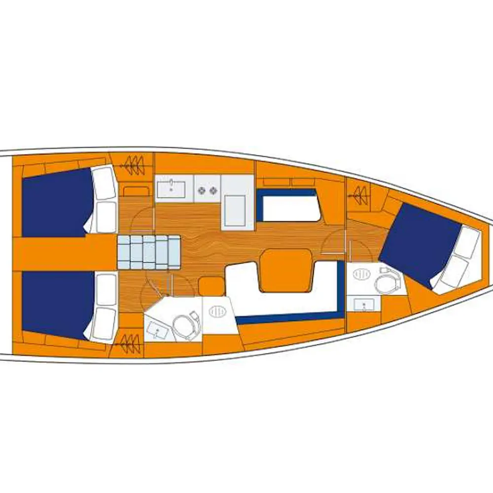 Sunsail 41.1 Classic 4