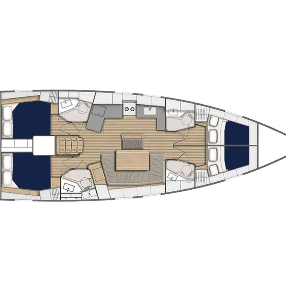 Moorings 46.4 Club 4