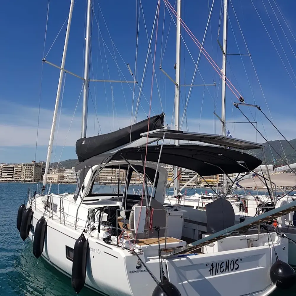 Anemos (A/C , Generator 8kVA, Solar Panels, Bow Thruster, BBQ) 5