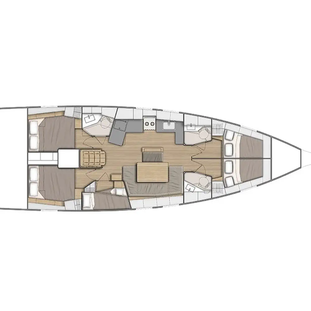 "Blue Odyssey, Beneteau Oceanis 46.1, 2020" 10