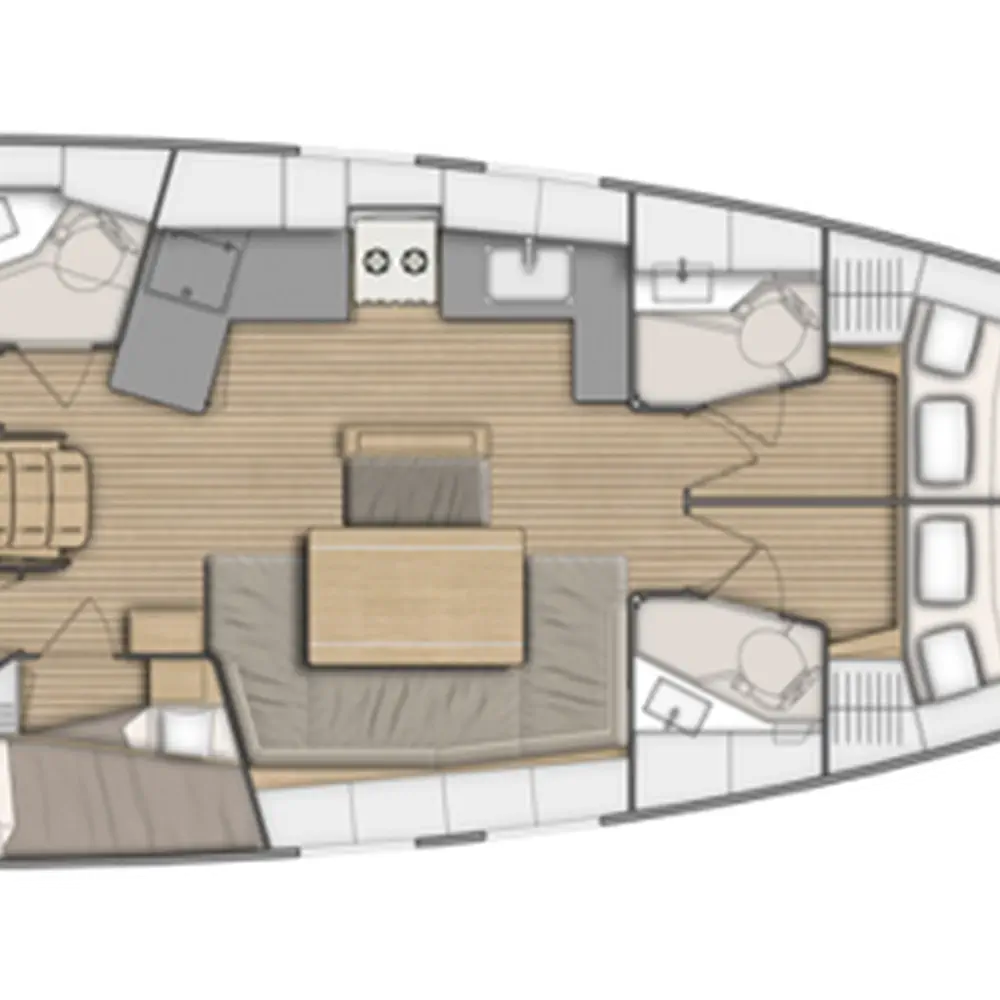 GKILIA MARE (generator, air condition, full teak deck) 3