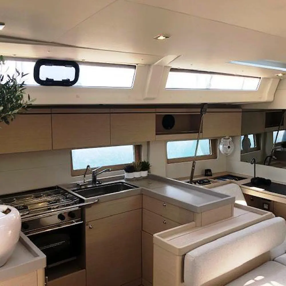 DEMILIA STAR (generator, air condition, water maker, full teak deck, pearl grey hull, electric throttle, 1 SUP free of charge) 11