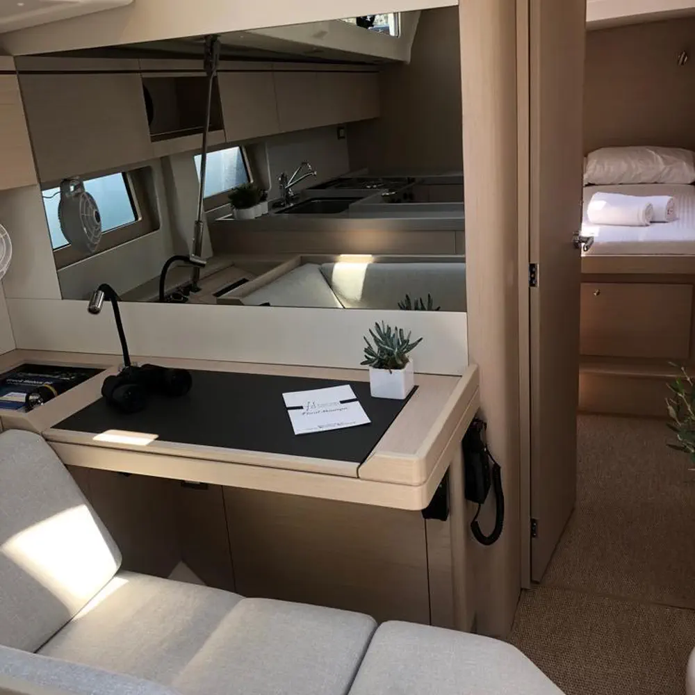 DEMILIA STAR (generator, air condition, water maker, full teak deck, pearl grey hull, electric throttle, 1 SUP free of charge) 13