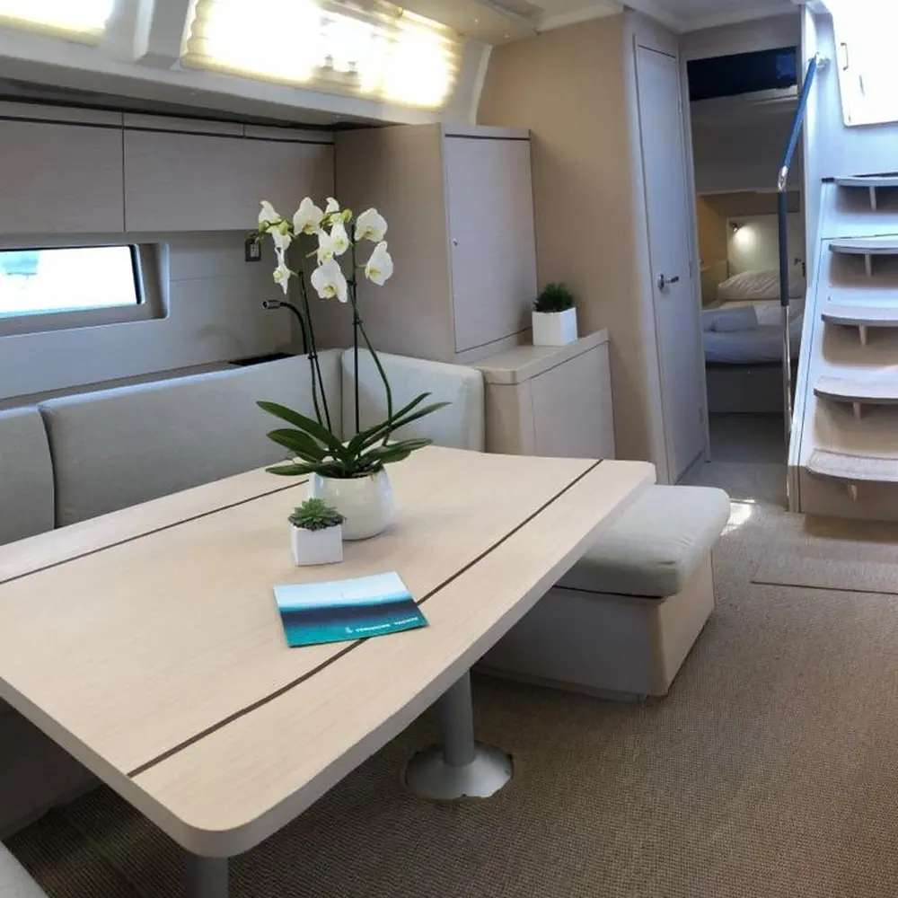 DEMILIA STAR (generator, air condition, water maker, full teak deck, pearl grey hull, electric throttle, 1 SUP free of charge) 14
