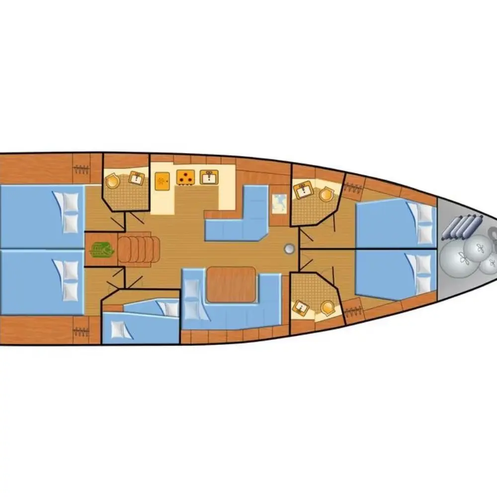 Main image of sail boat, Oceanis 51.1 Monica (Las Palmas)