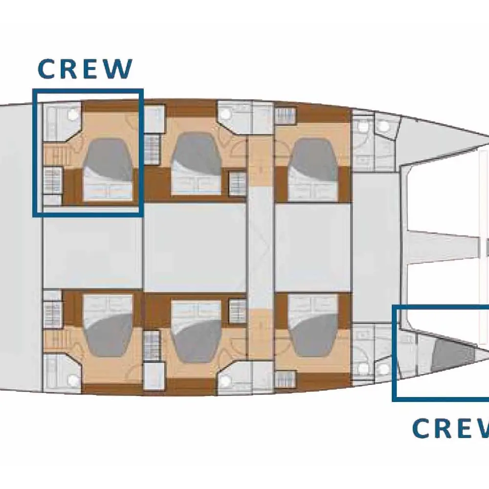 Libertà - Luxury Catamaran, A/C, Generator, Water maker, Solar panel 6