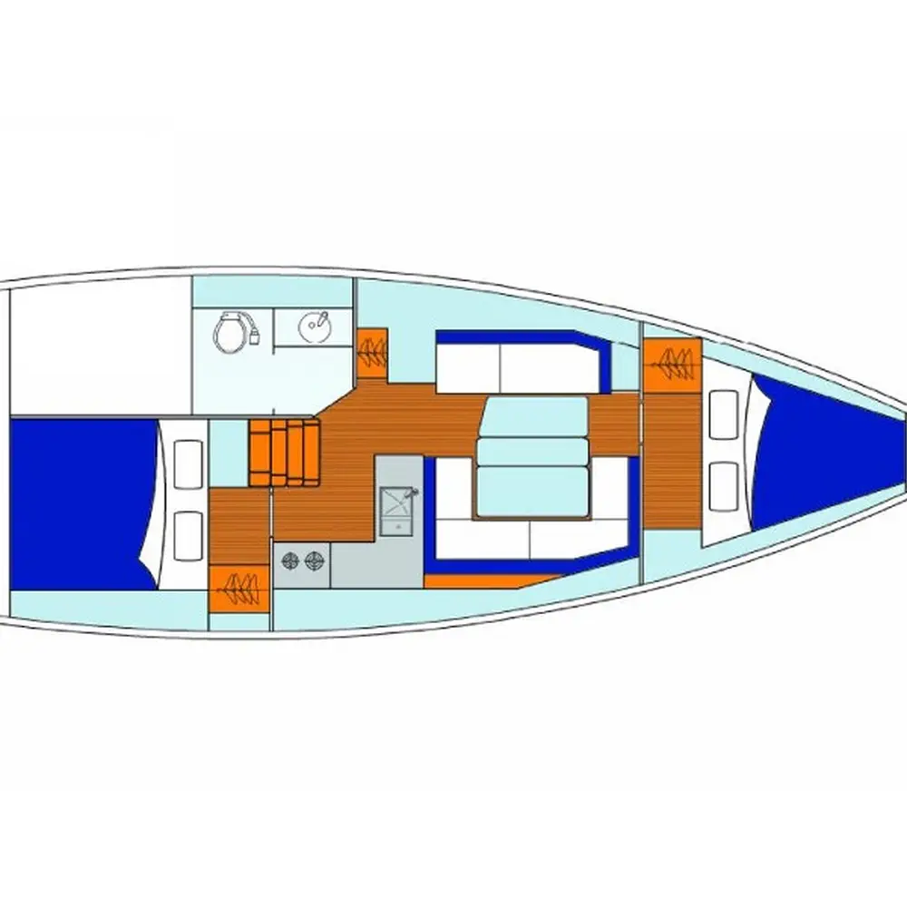 Sunsail 34- 2/1 Classic 6