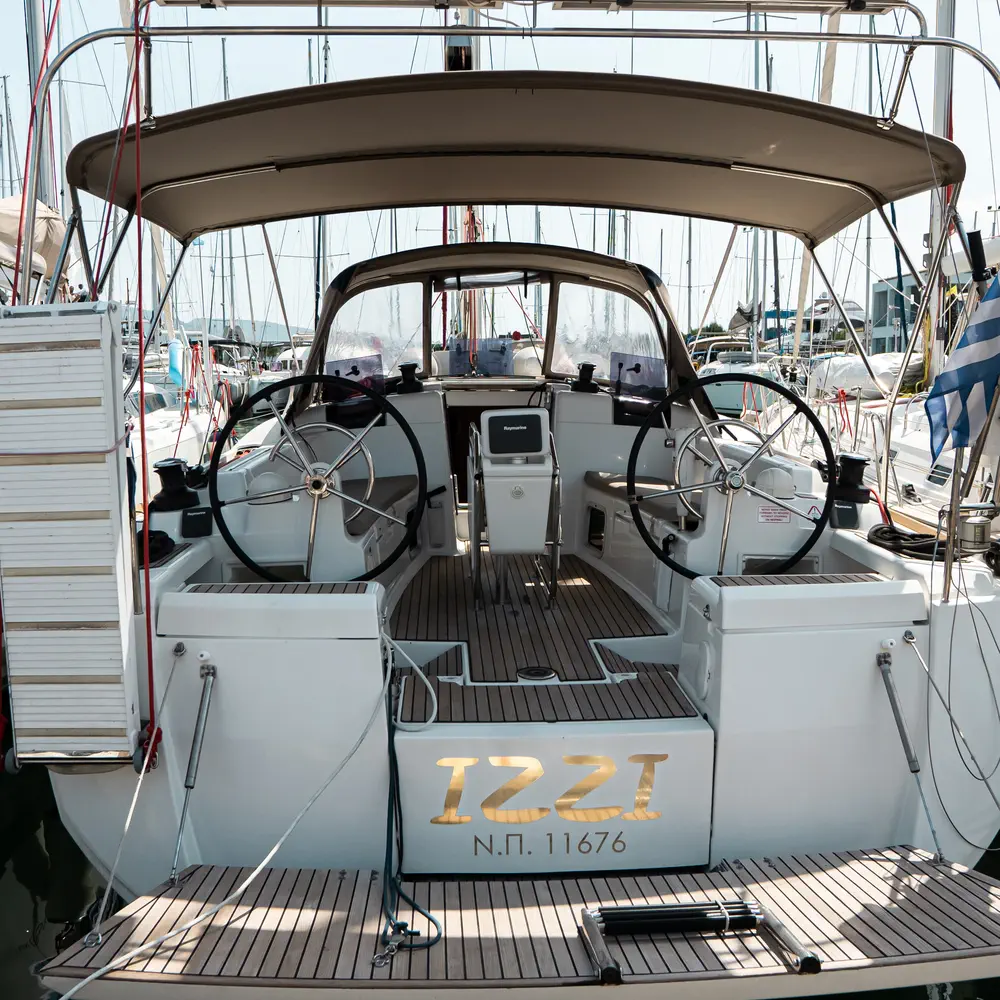 IZZI  <b><FONT COLOR="RED"> Boat location in LEFKAS MARINA, D-marin </FONT COLOR></b> 2
