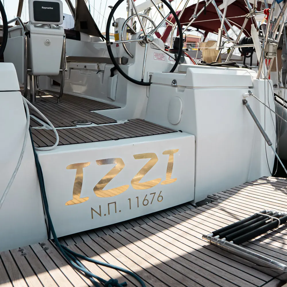 IZZI  <b><FONT COLOR="RED"> Boat location in LEFKAS MARINA, D-marin </FONT COLOR></b> 12