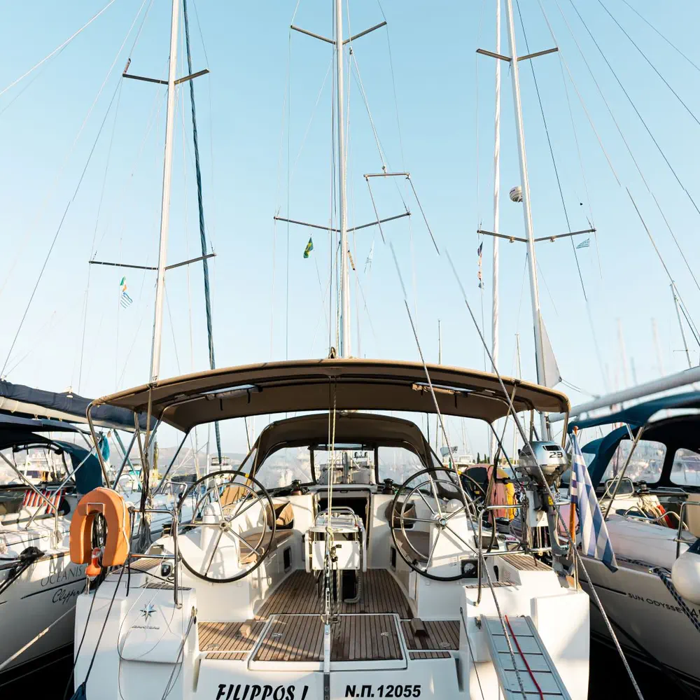 FILIPPOS I  <b><FONT COLOR="RED"> Boat location in LEFKAS MARINA, D-marin </FONT COLOR></b> 1 SUP FREE 1