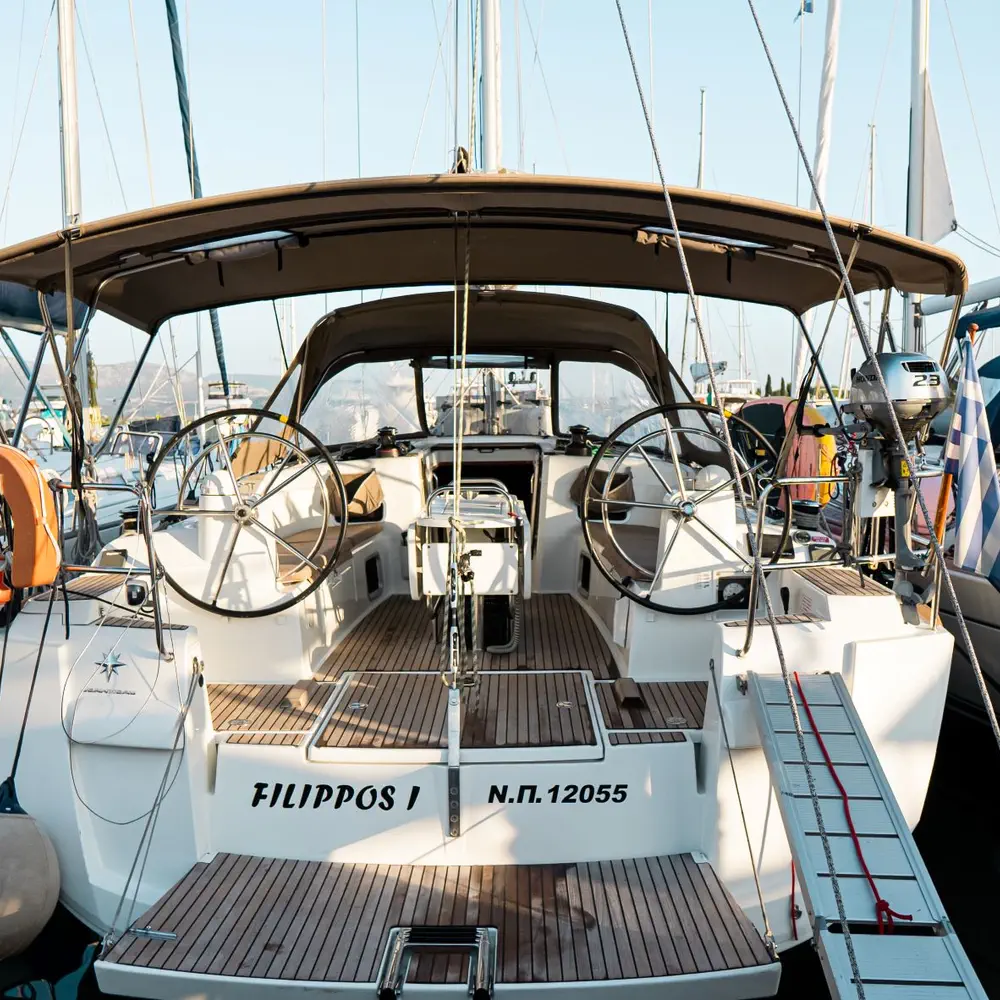FILIPPOS I  <b><FONT COLOR="RED"> Boat location in LEFKAS MARINA, D-marin </FONT COLOR></b> 1 SUP FREE 7