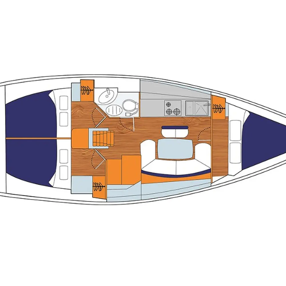 Sunsail 38 Classic 3
