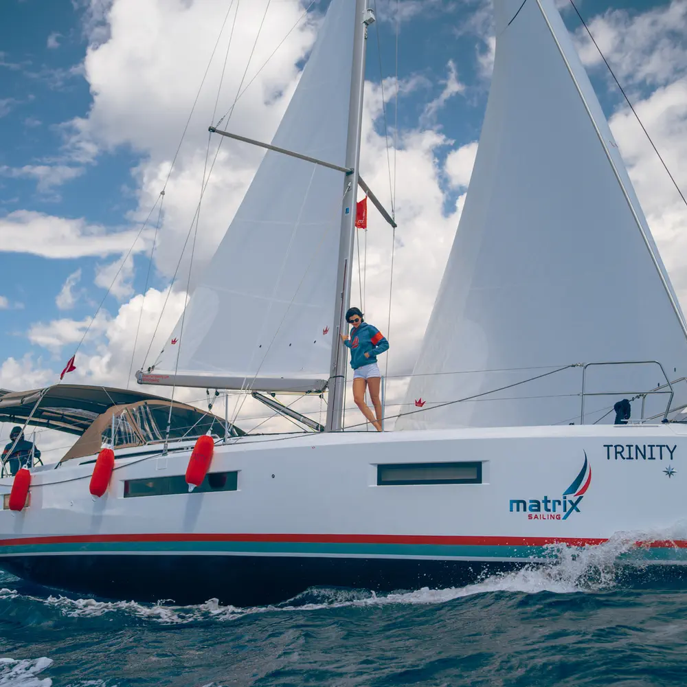 Main image of sail boat, Sun Odyssey 440 Trinity