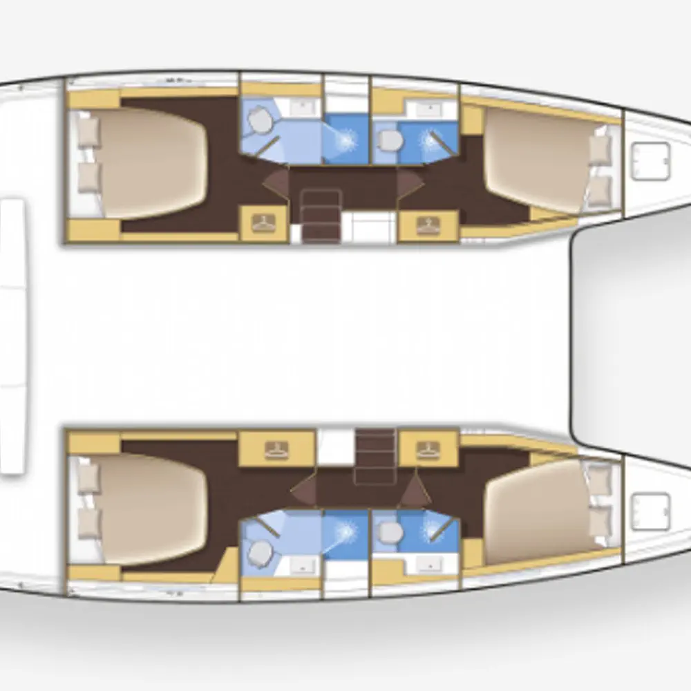 No Name: Master Cabin #2 (Cabin Charter 2 pax) FULLY CREWED, ALL EXPENSES 7
