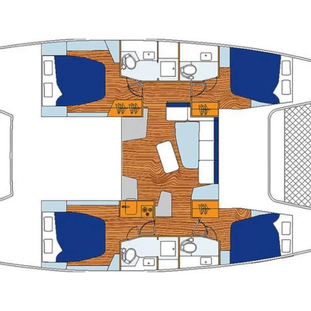Sunsail Lagoon 424 Classic 7