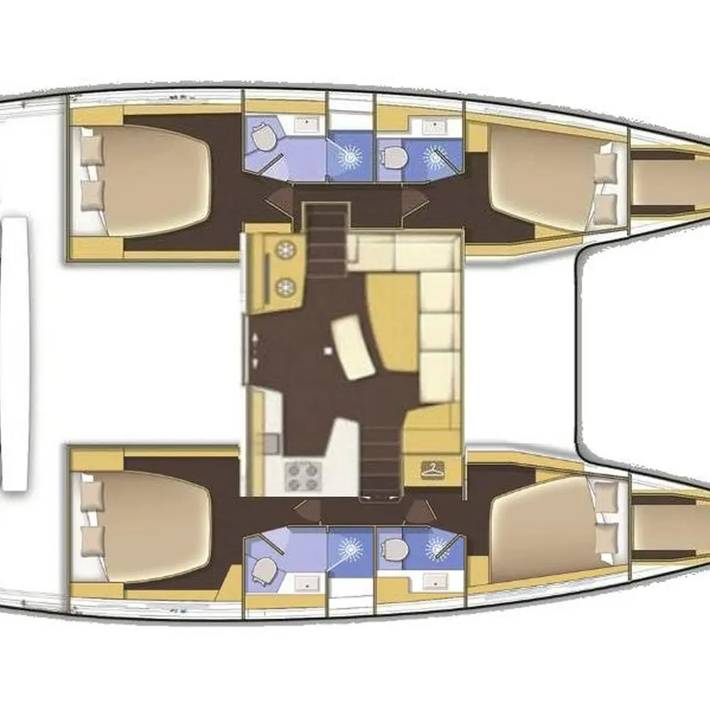 ATHINA (Αir condition, generator, water maker, 1 SUP free of charge) 1