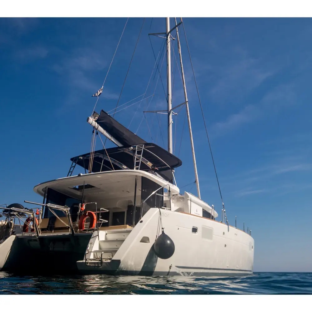 Main image of catamaran, Lagoon 450 Fly MADICON (generator, air-condition, watermaker, dishwasher, washing machine, 2 SUP free of charge) *Skippered only*