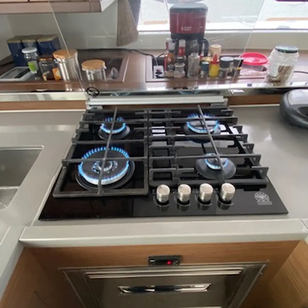 BUENA SUERTE (VIP EQUIPPED, Generator, Air-condition, Watermaker, Teak cockpit, Wine Cooler, Bowthruster, Full enclosure large bimini, electric oven, 4-heater gas stove, 2 SUP, Wifi) Refit 2024 *Skippered only* 22