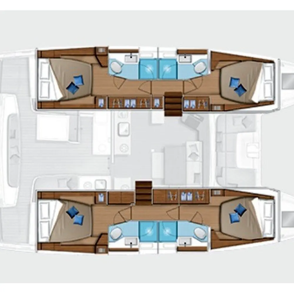 KALISI MOU (air condition, generator, water maker)    _Skippered Only_ 20
