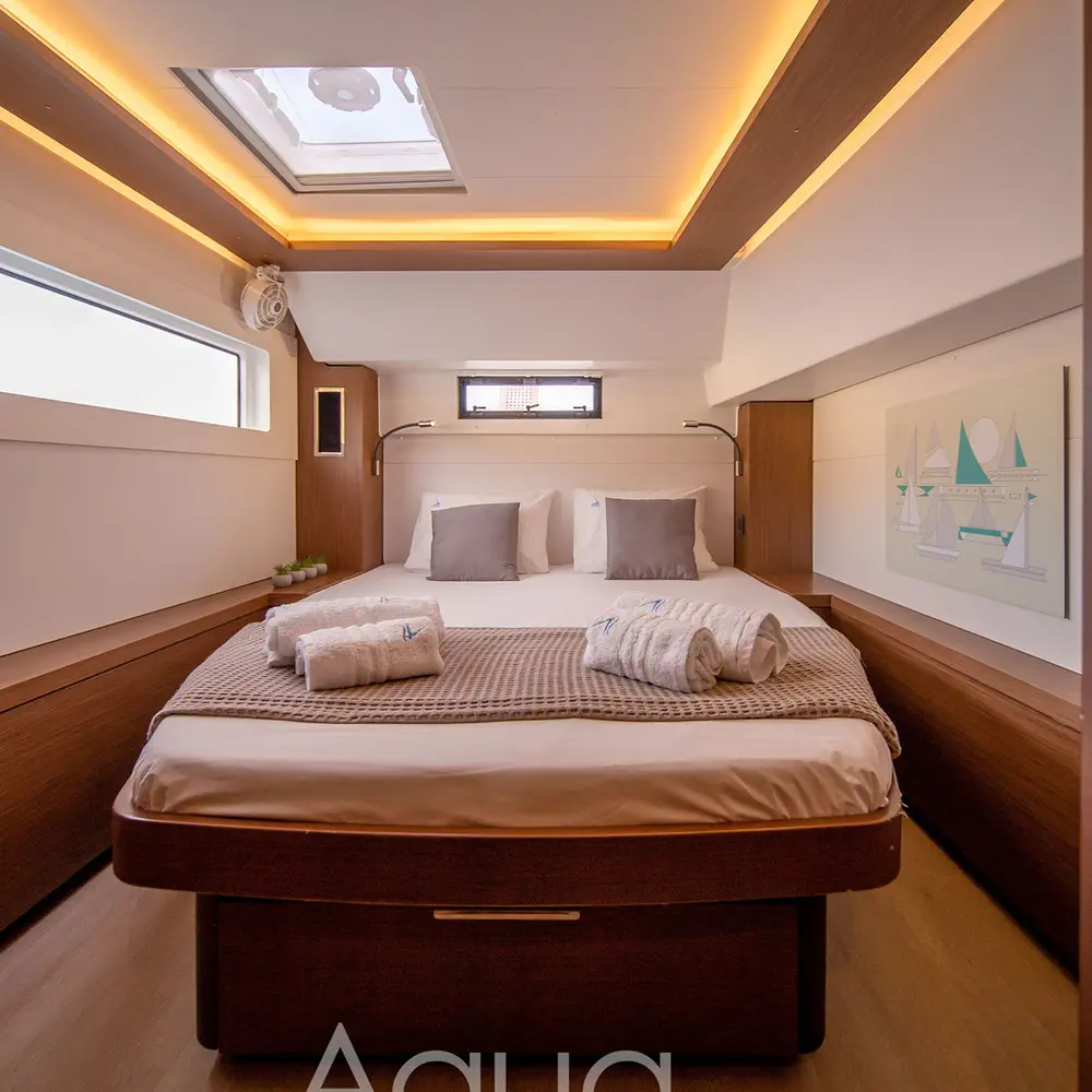 AQUA VITAE (generator, air condition, watermaker, 2 SUP free of charge, underwater lights) *Skippered only* 12