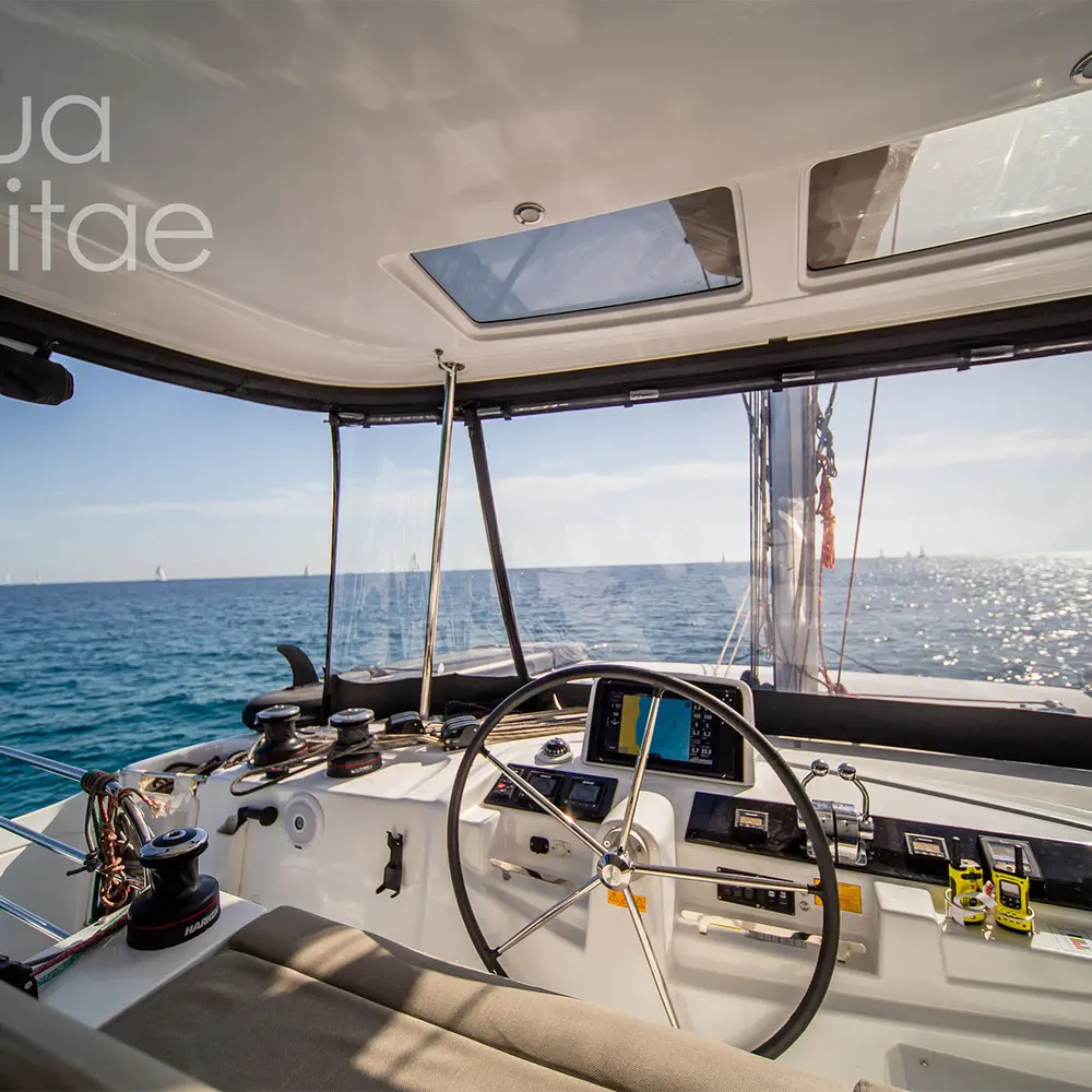 AQUA VITAE (generator, air condition, watermaker, 2 SUP free of charge, underwater lights) *Skippered only* 16