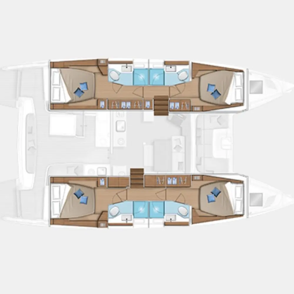 MOONDANCE (A/C , generator,watermaker) Skippered Only  20