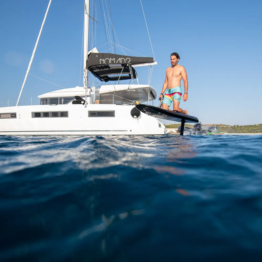 NOMAD II (VIP EQUIPPED, Generator, Air-condition, watermaker, Hydraulic swim platform, wine cooler, 2 SUP, 2 tubes, Waterski, fishing equipment, snorkeling equipment)  21