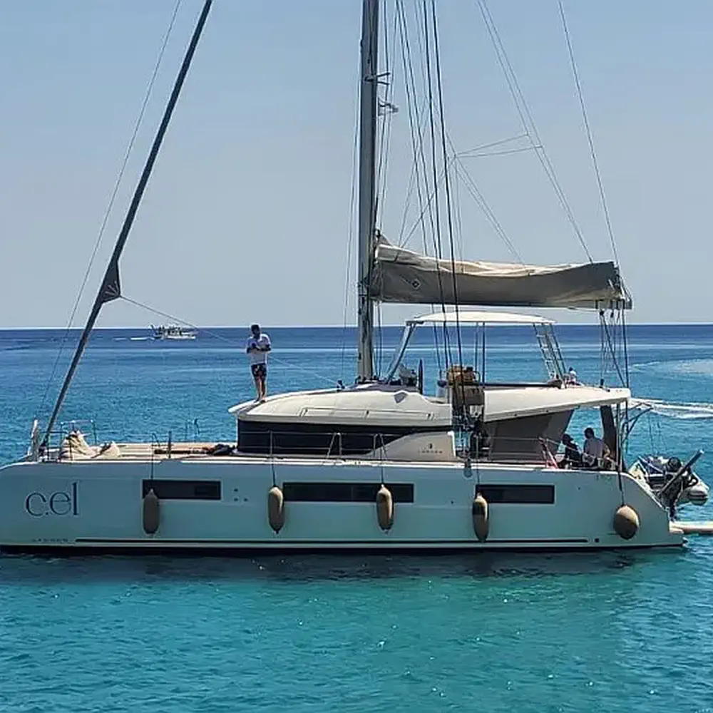 CEL (EXCLUSIVELY VIP EQUIPPED, Generator, Air-condition, Watermaker, Full Teak cockpit, Underwater lights, Icemaker, Dishwasher, Highfield dinghy, 20hp outboard, TV, 2 SUP, Composite bimini, Wifi) *Skippered only* 7