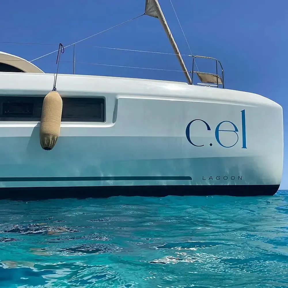 CEL (EXCLUSIVELY VIP EQUIPPED, Generator, Air-condition, Watermaker, Full Teak cockpit, Underwater lights, Icemaker, Dishwasher, Highfield dinghy, 20hp outboard, TV, 2 SUP, Composite bimini, Wifi) *Skippered only* 16