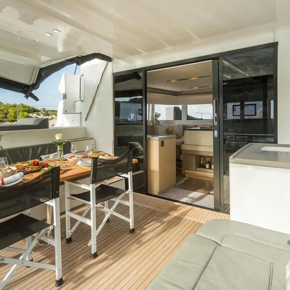 JEWEL (Charter rate includes VAT, Skipper Fee, Generator, Air-condition, Watermaker, Icemaker, Dishwasher, 2 SUP, Tubes, Kids Water-ski, Sea scooter, Electric BBQ) *Skippered only* 7