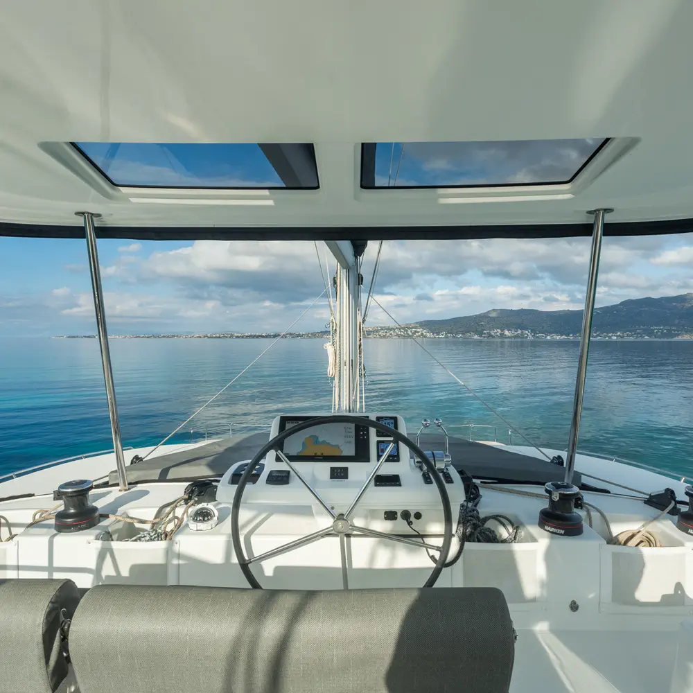 JEWEL (Charter rate includes VAT, Skipper Fee, Generator, Air-condition, Watermaker, Icemaker, Dishwasher, 2 SUP, Tubes, Kids Water-ski, Sea scooter, Electric BBQ) *Skippered only* 30
