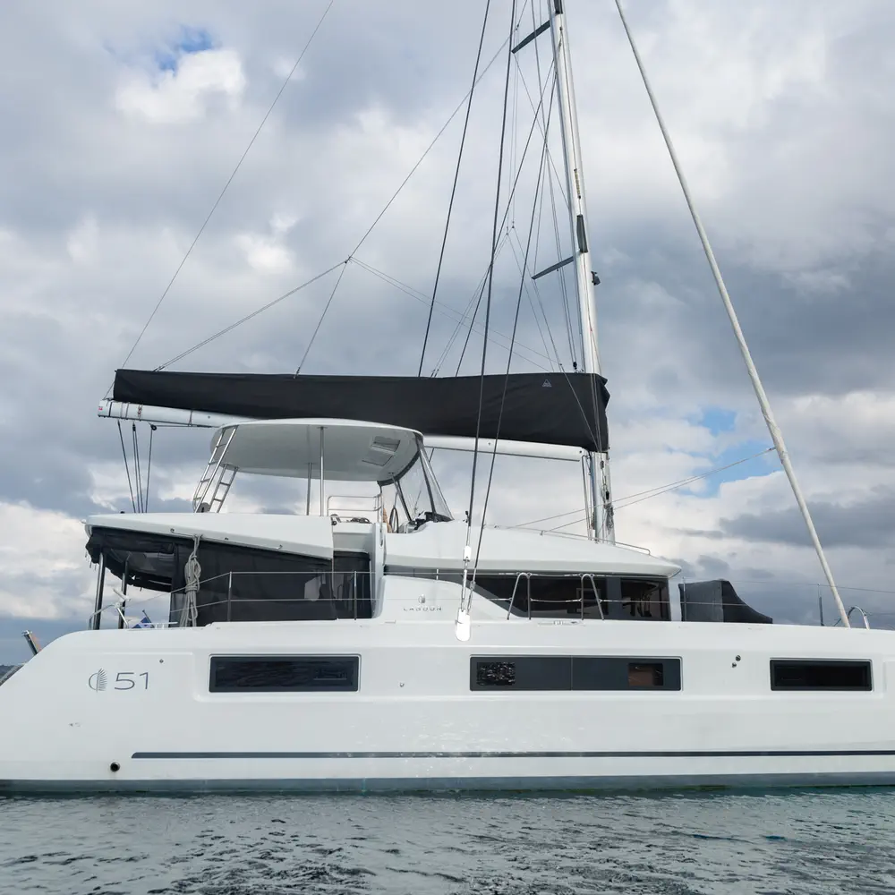 JEWEL (Charter rate includes VAT, Skipper Fee, Generator, Air-condition, Watermaker, Icemaker, Dishwasher, 2 SUP, Tubes, Kids Water-ski, Sea scooter, Electric BBQ) *Skippered only* 46