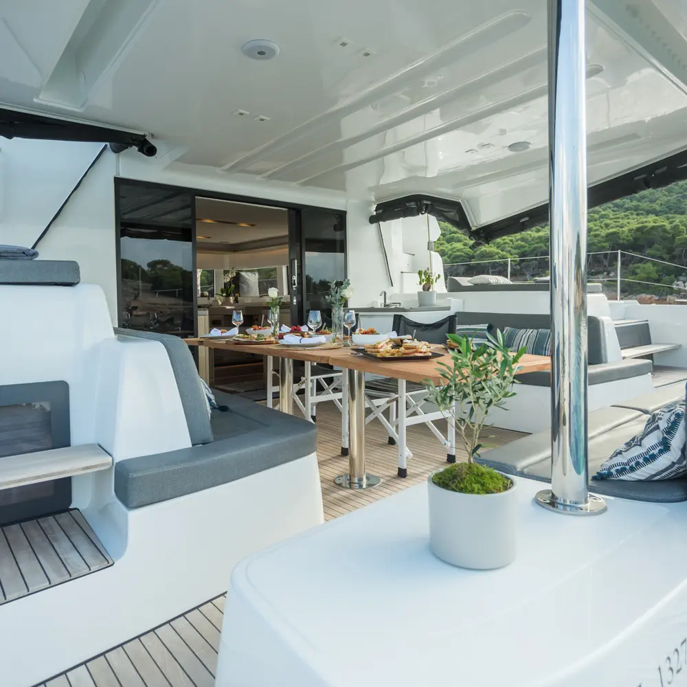 JEWEL (Charter rate includes VAT, Skipper Fee, Generator, Air-condition, Watermaker, Icemaker, Dishwasher, 2 SUP, Tubes, Kids Water-ski, Sea scooter, Electric BBQ) *Skippered only* 44