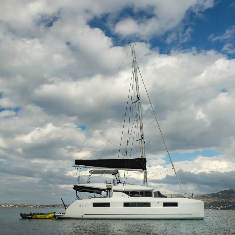 JEWEL (Charter rate includes VAT, Skipper Fee, Generator, Air-condition, Watermaker, Icemaker, Dishwasher, 2 SUP, Tubes, Kids Water-ski, Sea scooter, Electric BBQ) *Skippered only* 57