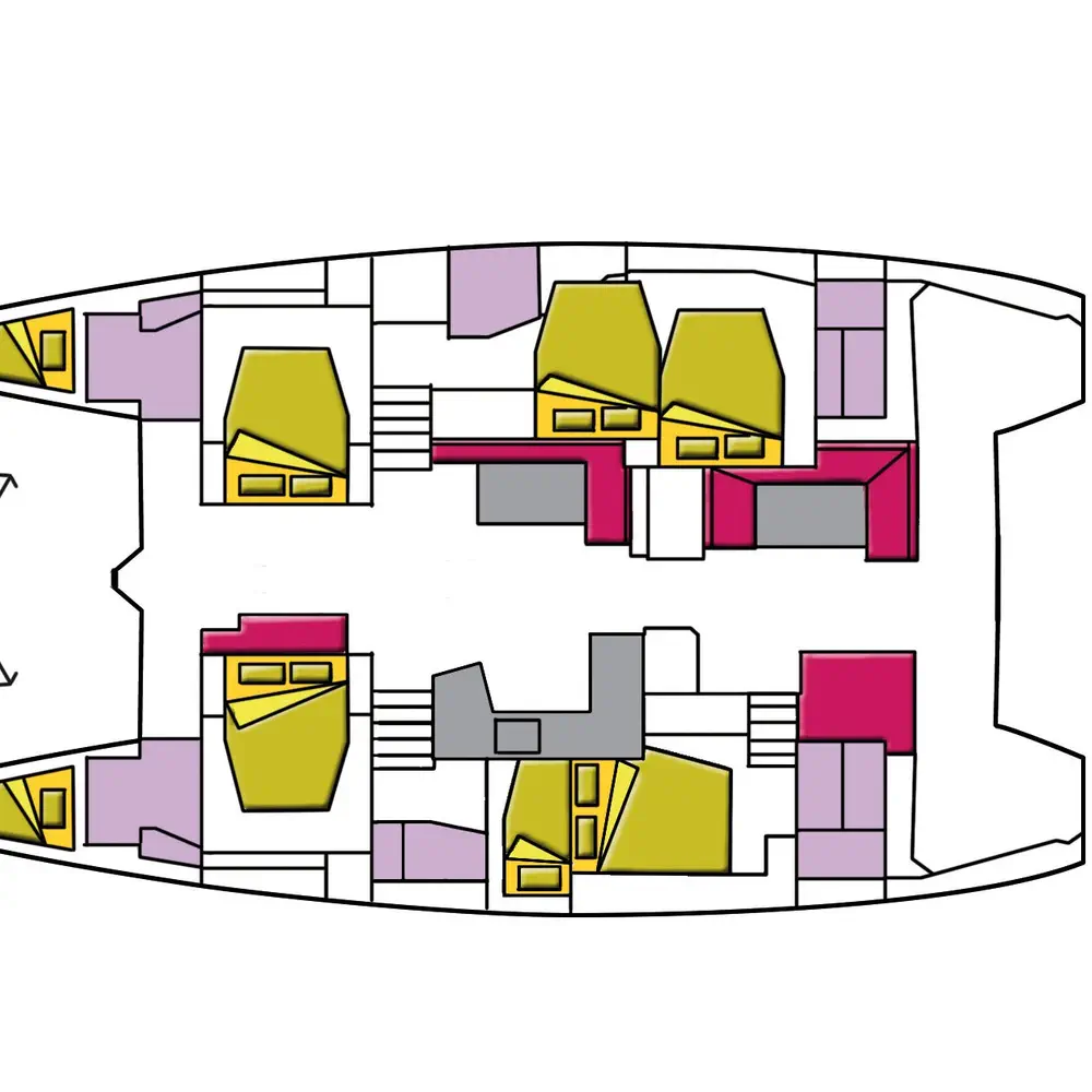 Dugongo II (GND) (6 cab + 1 crew) (A/C, WM, Generator, Inverter, Tender Lift) 4