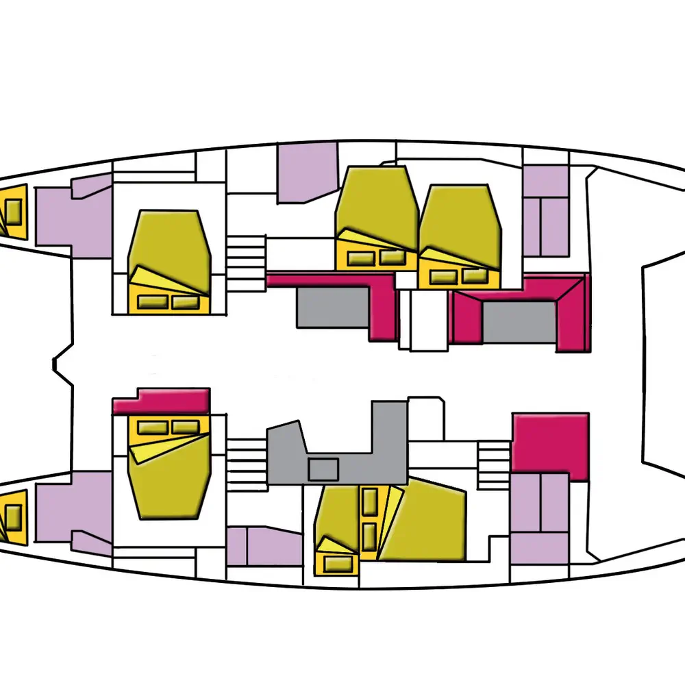 Dugongo II (TOR) (6 cab + 1 crew) (A/C, WM, Generator, Inverter, Tender Lift) 12