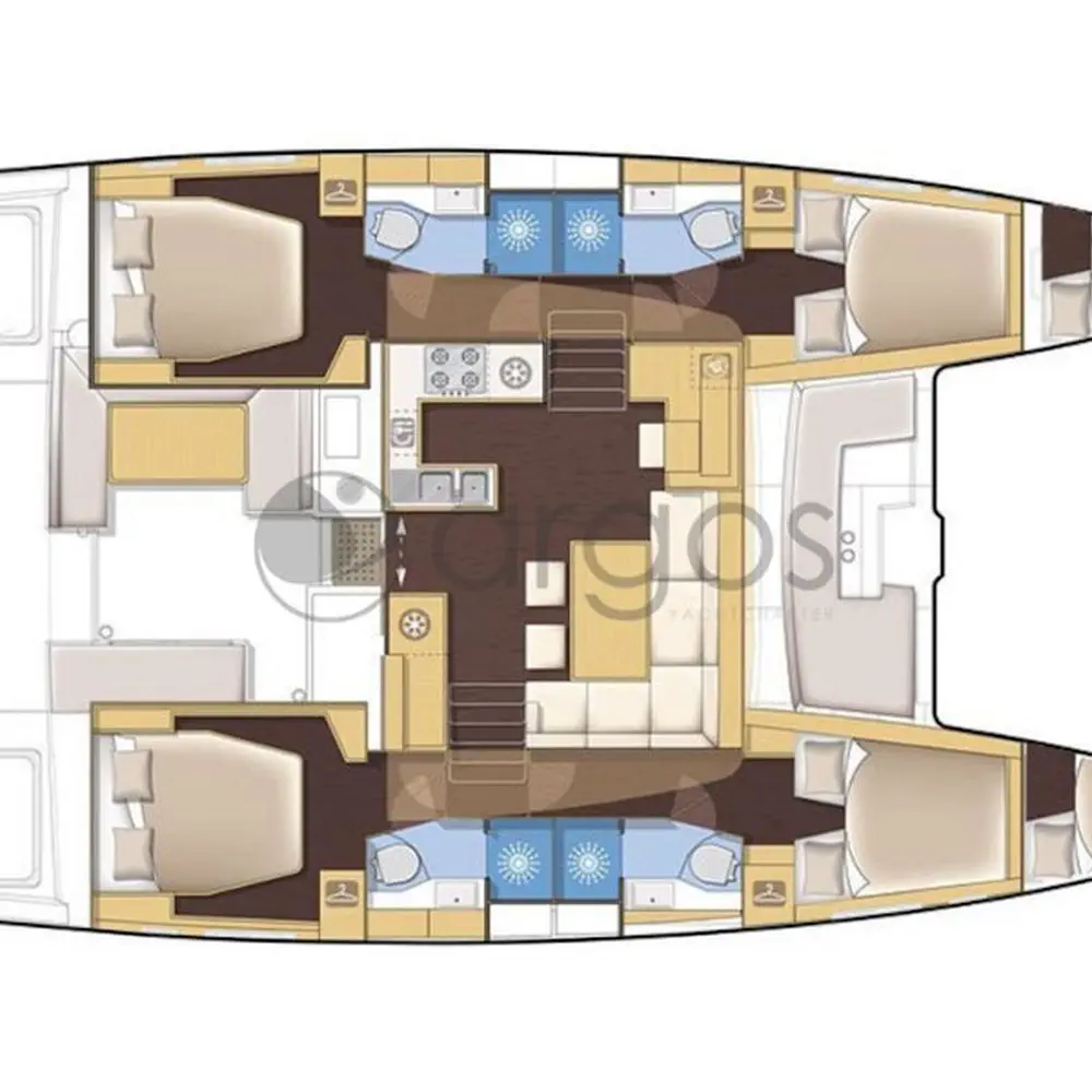 Oceana (VIP Equipment incl A/C, Generator, Water Maker, PS 4, Dishwasher, Washer+Dryer) 6