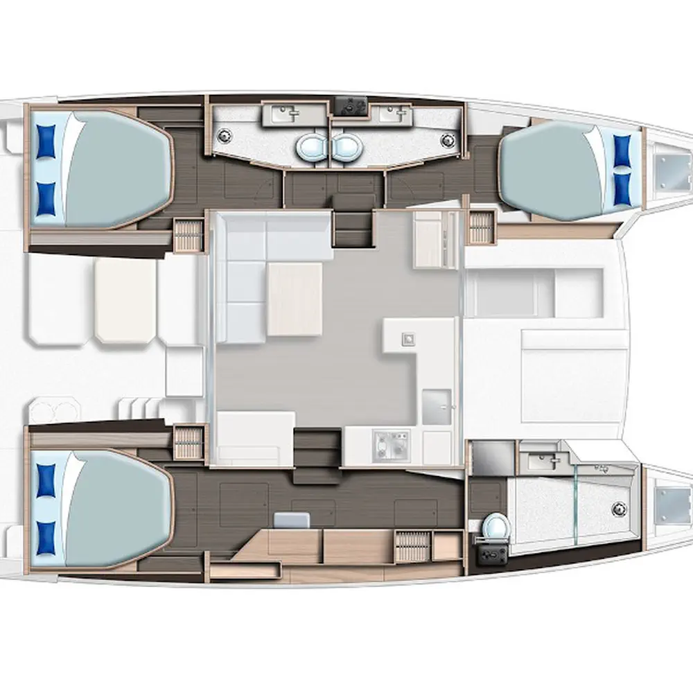Moorings 4200/3 Club 3