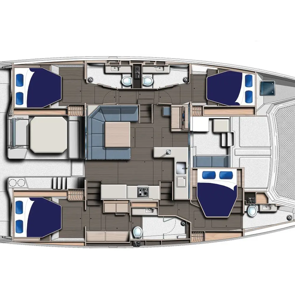 Moorings 5000 Crewed 10