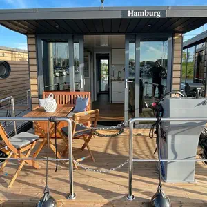 houseboat, Houseboat Hamburg